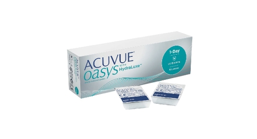 Image 1 of Monthly Disposable Lacelle Premium Bausch and Lomb Blue Color Contactlenses Pack of 1 from Johnson And Johnson Available at Fastrack Eyewear