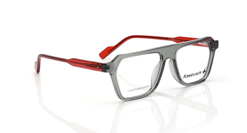Image 3 of Grey Rectangle Eyeglasses for Men and Women from Fastrack Available at Fastrack Eyewear