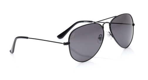 Image 3 of Black Aviator Sunglasses for Men and Women from Tees By Fastrack Available at Fastrack Eyewear