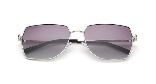 Image 6 of Purple Square Sunglasses for Women from Fastrack Available at Fastrack Eyewear