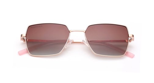 Image 7 of Brown Square Sunglasses for Women from Fastrack Available at Fastrack Eyewear