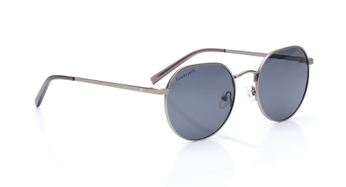 Image 3 of Grey Round Sunglasses for Men and Women from Fastrack Available at Fastrack Eyewear