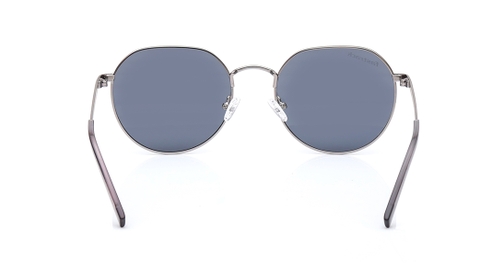Image 6 of Grey Round Sunglasses for Men and Women from Fastrack Available at Fastrack Eyewear