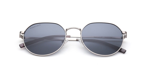 Image 1 of Grey Round Sunglasses for Men and Women from Fastrack Available at Fastrack Eyewear