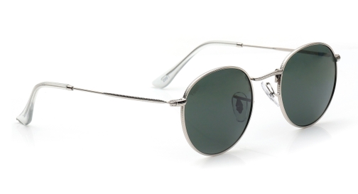 Image 2 of Green Round Sunglasses for Men and Women from Tees By Fastrack Available at Fastrack Eyewear