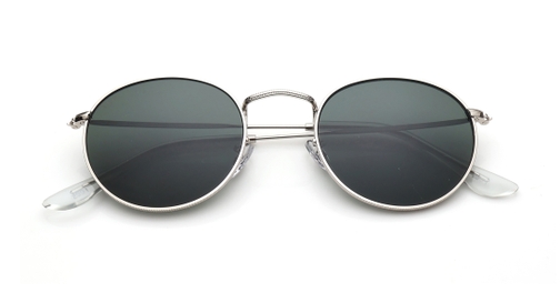 Image 6 of Green Round Sunglasses for Men and Women from Tees By Fastrack Available at Fastrack Eyewear