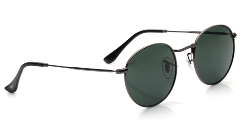Image 3 of Green Round Sunglasses for Men and Women from Tees By Fastrack Available at Fastrack Eyewear