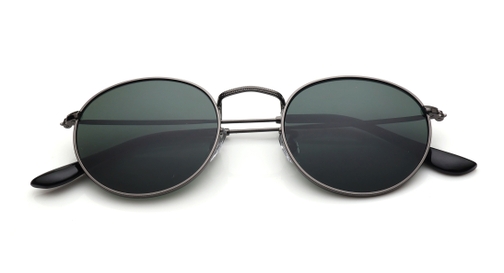 Image 7 of Green Round Sunglasses for Men and Women from Tees By Fastrack Available at Fastrack Eyewear