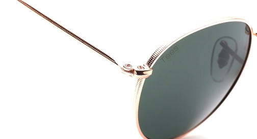 Image 6 of Green Round Sunglasses for Men and Women from Tees By Fastrack Available at Fastrack Eyewear