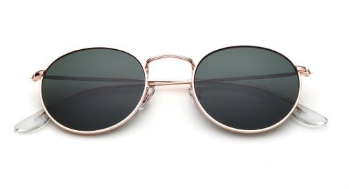 Image 7 of Green Round Sunglasses for Men and Women from Tees By Fastrack Available at Fastrack Eyewear