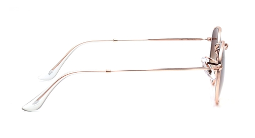 Image 4 of Brown Hexagon Sunglasses for Men and Women from Tees By Fastrack Available at Fastrack Eyewear