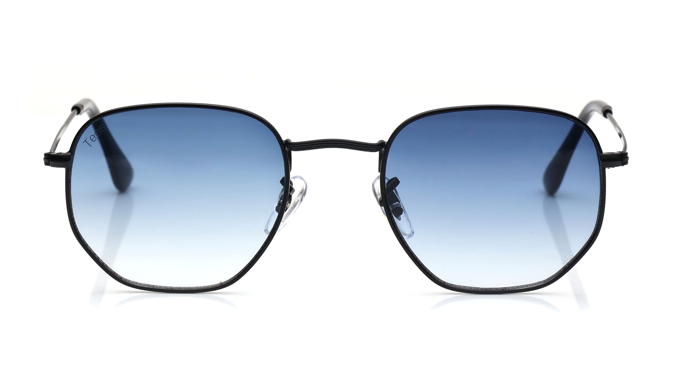 Blue Hexagon Sunglasses for Men and Women available online at