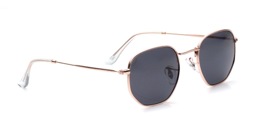 Image 3 of Grey Hexagon Sunglasses for Men and Women from Tees By Fastrack Available at Fastrack Eyewear