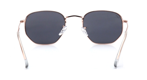 Image 5 of Grey Hexagon Sunglasses for Men and Women from Tees By Fastrack Available at Fastrack Eyewear