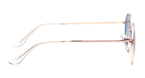 Image 4 of Blue Round Sunglasses for Men and Women from Tees By Fastrack Available at Fastrack Eyewear