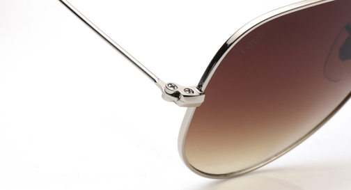 Image 6 of Brown Aviator Sunglasses for Men and Women from Tees By Fastrack Available at Fastrack Eyewear