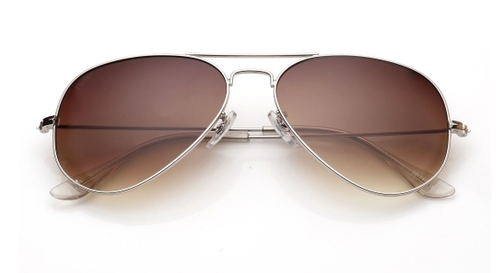 Image 7 of Brown Aviator Sunglasses for Men and Women from Tees By Fastrack Available at Fastrack Eyewear