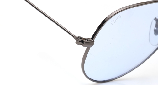 Image 5 of Blue Aviator Sunglasses for Men and Women from Tees By Fastrack Available at Fastrack Eyewear
