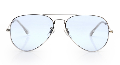 Image 2 of Blue Aviator Sunglasses for Men and Women from Tees By Fastrack Available at Fastrack Eyewear