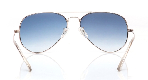 Image 5 of Blue Aviator Sunglasses for Men and Women from Tees By Fastrack Available at Fastrack Eyewear