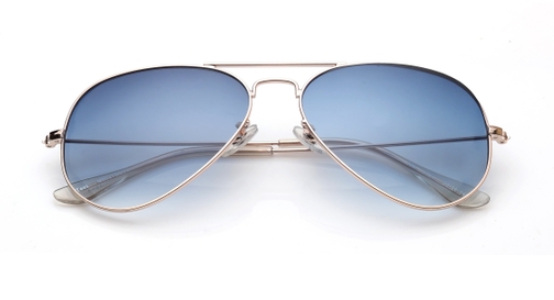 Image 7 of Blue Aviator Sunglasses for Men and Women from Tees By Fastrack Available at Fastrack Eyewear