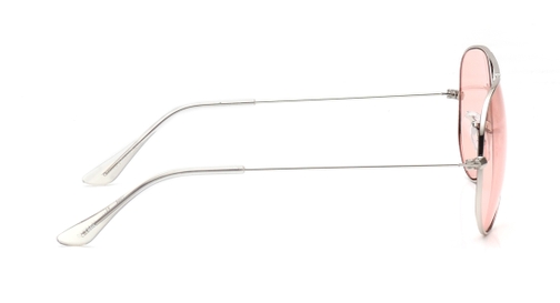 Image 4 of Pink Aviator Sunglasses for Men and Women from Tees By Fastrack Available at Fastrack Eyewear