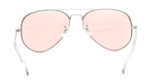 Image 5 of Pink Aviator Sunglasses for Men and Women from Tees By Fastrack Available at Fastrack Eyewear