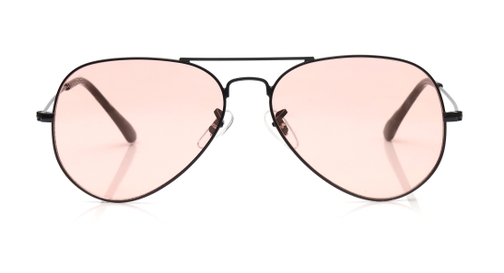 Image 2 of Pink Aviator Sunglasses for Men and Women from Tees By Fastrack Available at Fastrack Eyewear
