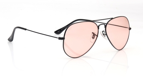 Image 3 of Pink Aviator Sunglasses for Men and Women from Tees By Fastrack Available at Fastrack Eyewear