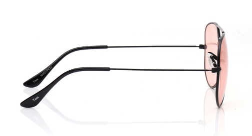 Image 4 of Pink Aviator Sunglasses for Men and Women from Tees By Fastrack Available at Fastrack Eyewear