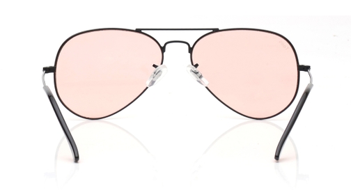 Image 5 of Pink Aviator Sunglasses for Men and Women from Tees By Fastrack Available at Fastrack Eyewear