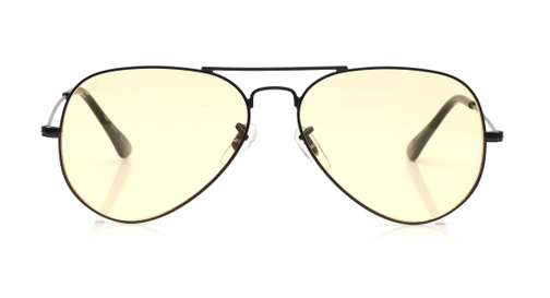 Image 1 of Yellow Aviator Sunglasses for Men and Women from Tees By Fastrack Available at Fastrack Eyewear