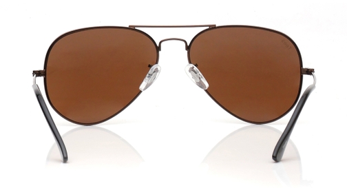 Image 5 of Brown Aviator Sunglasses for Men and Women from Tees By Fastrack Available at Fastrack Eyewear