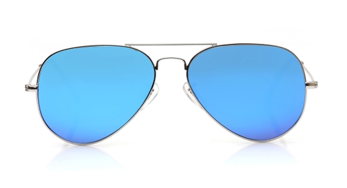 Image 2 of Blue Aviator Sunglasses for Men and Women from Tees By Fastrack Available at Fastrack Eyewear