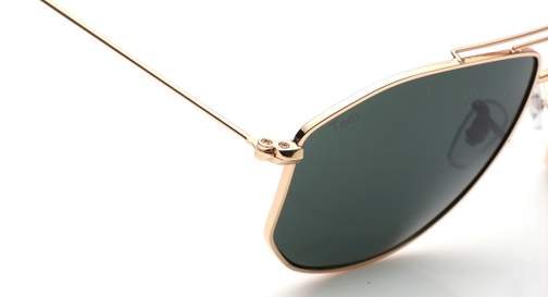 Image 6 of Green Aviator Sunglasses for Men and Women from Tees By Fastrack Available at Fastrack Eyewear