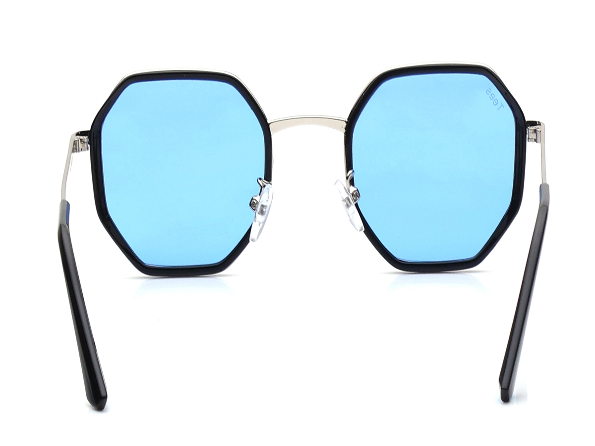 ?Blue Mirror Hexagonal Polarized Sunglasses for Men and Women Amazon.com: Ray-Ban: Hexagonal main image 3
