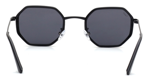 Image 4 of Grey Hexagon Sunglasses for Men and Women from Tees By Fastrack Available at Fastrack Eyewear