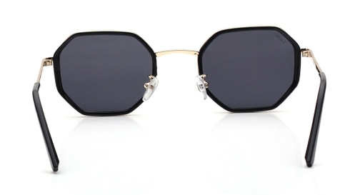 Image 5 of Grey Hexagon Sunglasses for Men and Women from Tees By Fastrack Available at Fastrack Eyewear