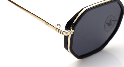 Image 6 of Grey Hexagon Sunglasses for Men and Women from Tees By Fastrack Available at Fastrack Eyewear