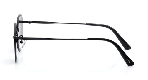 Image 7 of Grey Round Sunglasses for Men and Women from Tees By Fastrack Available at Fastrack Eyewear