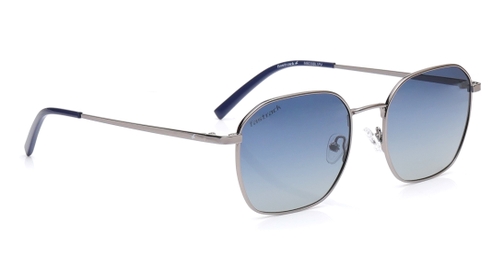 Image 2 of Blue Geometric Sunglasses for Men and Women from Fastrack Available at Fastrack Eyewear