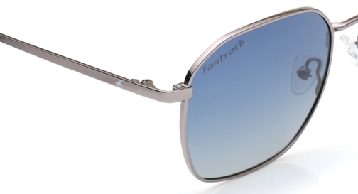 Image 5 of Blue Geometric Sunglasses for Men and Women from Fastrack Available at Fastrack Eyewear