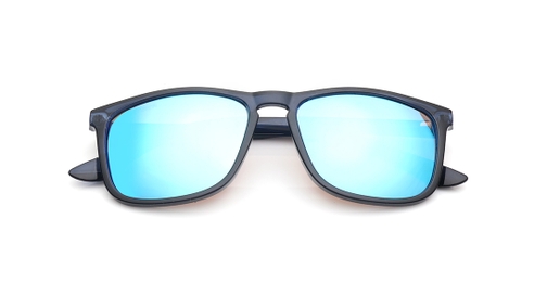 Image 4 of Blue Square Sunglasses for Men from Fastrack Available at Fastrack Eyewear