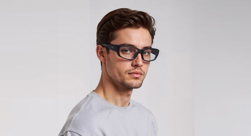 Image 7 of Transparent Sporty Sunglasses for Men from Fastrack Available at Fastrack Eyewear