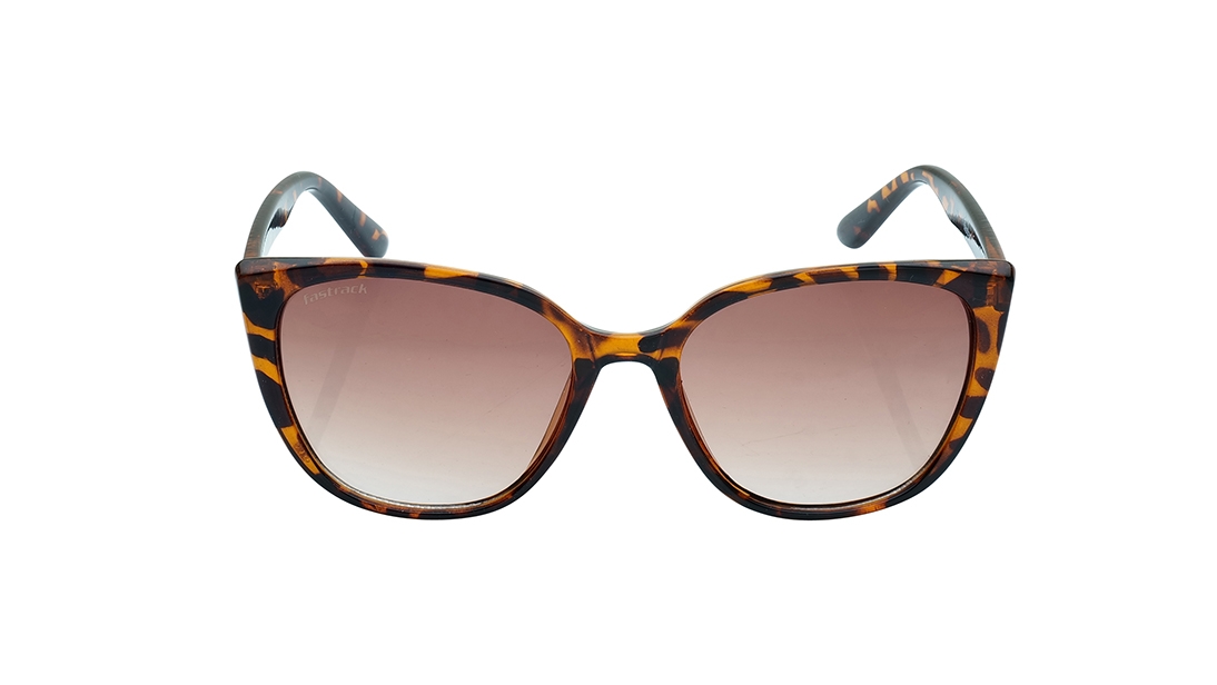 Brown CatEye Sunglasses for Women available online at Fastrack Eyewear