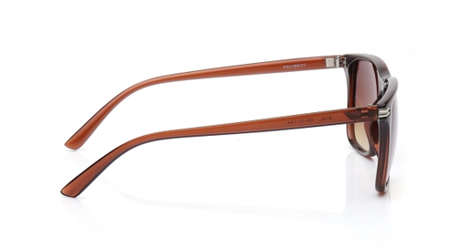 Image 5 of Brown Wayfarer Sunglasses for Men and Women from Tees By Fastrack Available at Fastrack Eyewear
