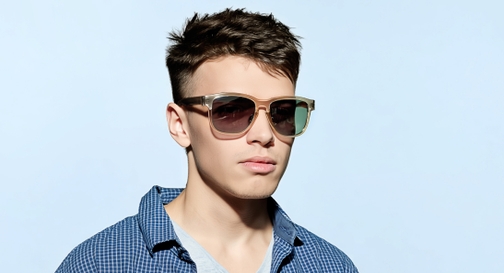 Image 8 of Black Wayfarer Sunglasses for Men and Women from Tees By Fastrack Available at Fastrack Eyewear