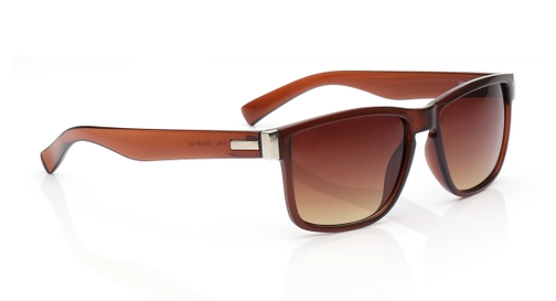 Image 3 of Brown Wayfarer Sunglasses for Men and Women from Tees By Fastrack Available at Fastrack Eyewear