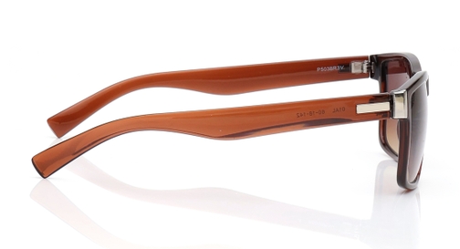 Image 7 of Brown Wayfarer Sunglasses for Men and Women from Tees By Fastrack Available at Fastrack Eyewear