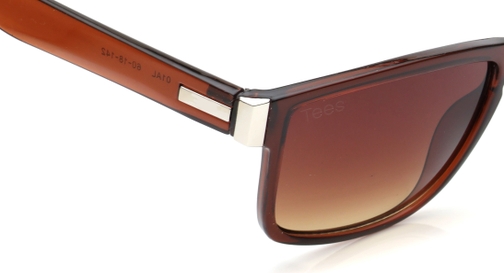 Image 8 of Brown Wayfarer Sunglasses for Men and Women from Tees By Fastrack Available at Fastrack Eyewear